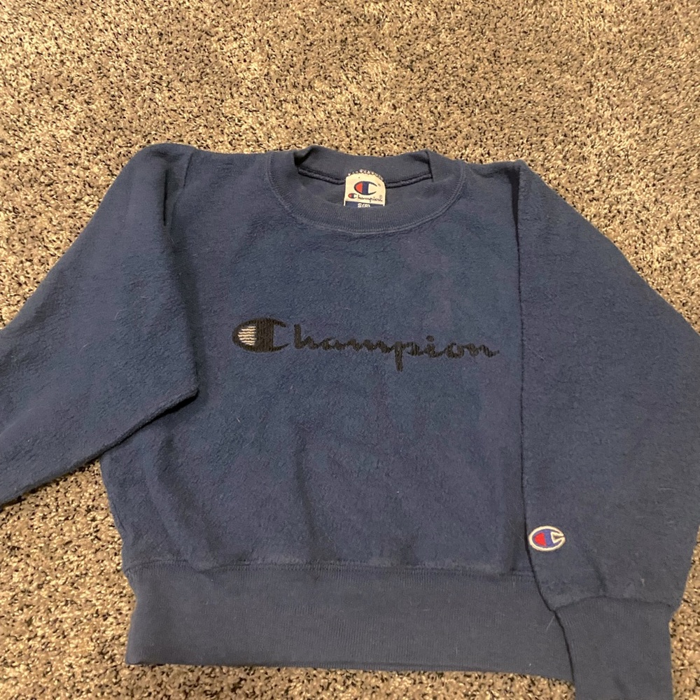 Champion fleece pullover sweater